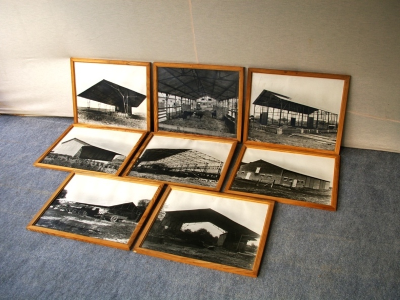 8 photos noir et blanc de grange et corps de ferme structure architecture mtallique.jpg
